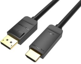 Vention Displayport 4K -> HDMI, (fekete), 3m, kábel