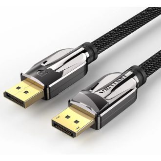   Vention Displayport/M -> Displayport/M (fekete), 1,5m, kábel