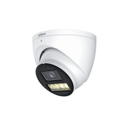 Dahua HAC-HDW1500T-IL-A-0280B-S3-DIP 5MP, Lite, 2,8mm, IR/Láthatófény 40m, 4in1, Smart Hibrid megvilágítású analóg turret kamera