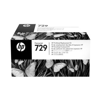   HP 729 DesignJet Printhead Replacement Kit, HP DesignJet T730 nyomtató, HP DesignJet T830 többfunkciós nyomtató, Termál tintasugaras, Fekete, Cián, Magenta, Sárga, Szingapúr, Malajzia, 260,4 mm, 168,3 mm
