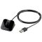 HP Poly Voyager Legend USB-A-töltőállvány, Fülhallgató állvány, Fekete