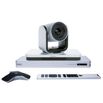   HP Poly RealPresence Group 500 videokonferencia-rendszer és EagleEyeIV 12x készlet, Csoportos videokonferencia rendszer, CMOS, Full HD, 10x, 12x, Ezüst