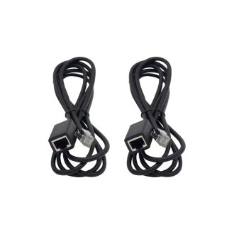   HP Poly Studio X50/X52/X70/USB Expansion Microphone Cable Extender Pack, Kábel, Fekete, POLY, Kína, 190 mm, 210 mm