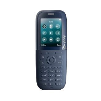   HP Poly Rove 30 DECT telefon-kézibeszélő, Fekete, Vezeték nélküli telefonkagyló, Ütésálló, TFT, 6,1 cm (2.4"), 240 x 320 pixelek