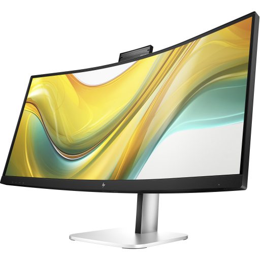 HP Series 5 Pro 34 inch WQHD USB-C Conferencing Monitor - 534pm, 86,4 cm (34"), 3440 x 1440 pixelek, Wide Quad HD, LCD, 5 ms, Fekete