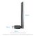 Vention AC650 USB Wifi adapter Dual Band + Antenna (fekete), adapter