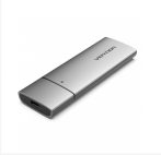 Vention M.2 NGFF SSD (USB 3.1 Gen 2-C, alu, szürke), ház