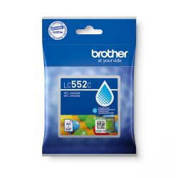 Brother LC552C Tintapatron Cyan 7,2 ml 550 oldal kapacitás