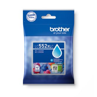   Brother LC552XLC Tintapatron Cyan 16,5 ml 1.500 oldal kapacitás