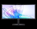   SAMSUNG 34" LS34C652VAUXEN ViewFinity S6 S65VC UWQHD VA 21:9 5ms ívelt ultrawide monitor