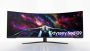   SAMSUNG 57" LS57CG952NUXEN 4K UWHD VA 32:9 1ms ívelt gamer ultrawild monitor