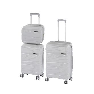 TraveLux Voyager VIII gurulós bőrönd szett