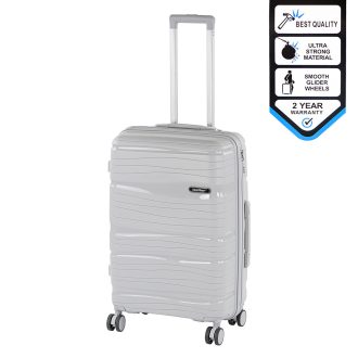   TraveLux Voyager közepes bőrönd keményfedeles 68x45x25 cm