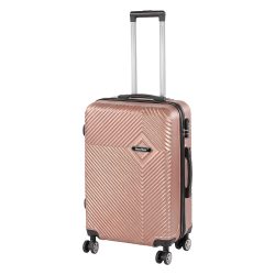 TraveLux Pro közepes bőrönd keményfedeles 68x45x25 cm