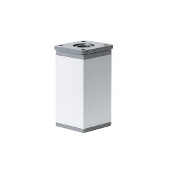 Uni bútorláb 60 mm ezüst