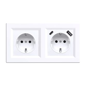 Nova dugalj USB csatlakozóval fehér kerettel