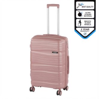   TraveLux Voyager közepes bőrönd keményfedeles 68x45x25 cm