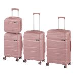 TraveLux Voyager gurulós bőrönd szett
