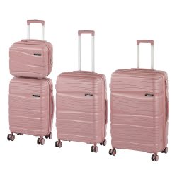 TraveLux Voyager gurulós bőrönd szett