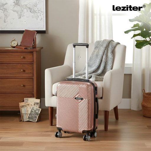 TraveLux Pro kabinbőrönd keményfedeles levehető kerékkel 50x40x20 cm