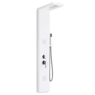 Malaga White hidromasszázs zuhanypanel