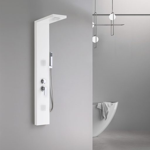 Malaga White hidromasszázs zuhanypanel