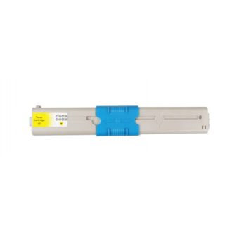   Utángyártott OKI C310/510/MC361 Toner Yellow 2.000 oldal kapacitás WHITE BOX