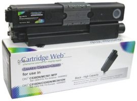 Utángyártott OKI C510/C530 Toner Black 5.000 oldal kapacitás CartridgeWeb