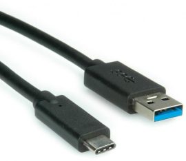 Roline USB-C 3.1/M -> USB-A 3.0/M, 1m, kábel