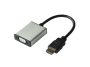 Value HDMI M -> VGA 15F Audio 15cm, adapter