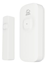 Deltaco SMART HOME SH-WS02, ajtó-ablaknyitás érzékelő, WiFi, mágneses, fehér