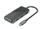   Vention USB-C -> HDMI/VGA/USB3.0/PD (0,15m Szürke, fém Ötvözet) konverter