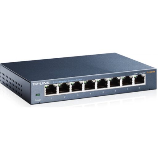TP-LINK SWITCH TL-SG108 8-Port Gigabit Desktop