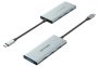   Vention USB-C -> HDMI/USB 3.0x3/SD/TF/PD (0,15m Szürke Aluminum Ötvözet) Dokkoló
