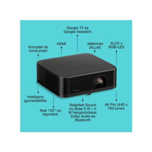Epson EF-62B 3LCD / 700 Lumen / 4K PRO UHD lézer okos projektor