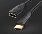   Vention HDMI/M -> HDMI/F (hosszabbító, fekete), 5m, kábel