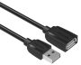   Vention USB-A 2.0/M -> USB-A 2.0/F  (hosszabbító,PVC,fekete), 3m, kábel
