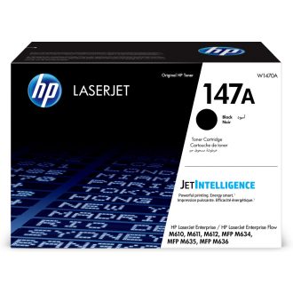 HP W1470A Toner Black 10.500 oldal kapacitás No.147A