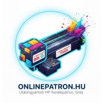 Utángyártott HP festékpatron, tinta