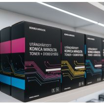 Utángyártott Konica Minolta tonerek dobegységek